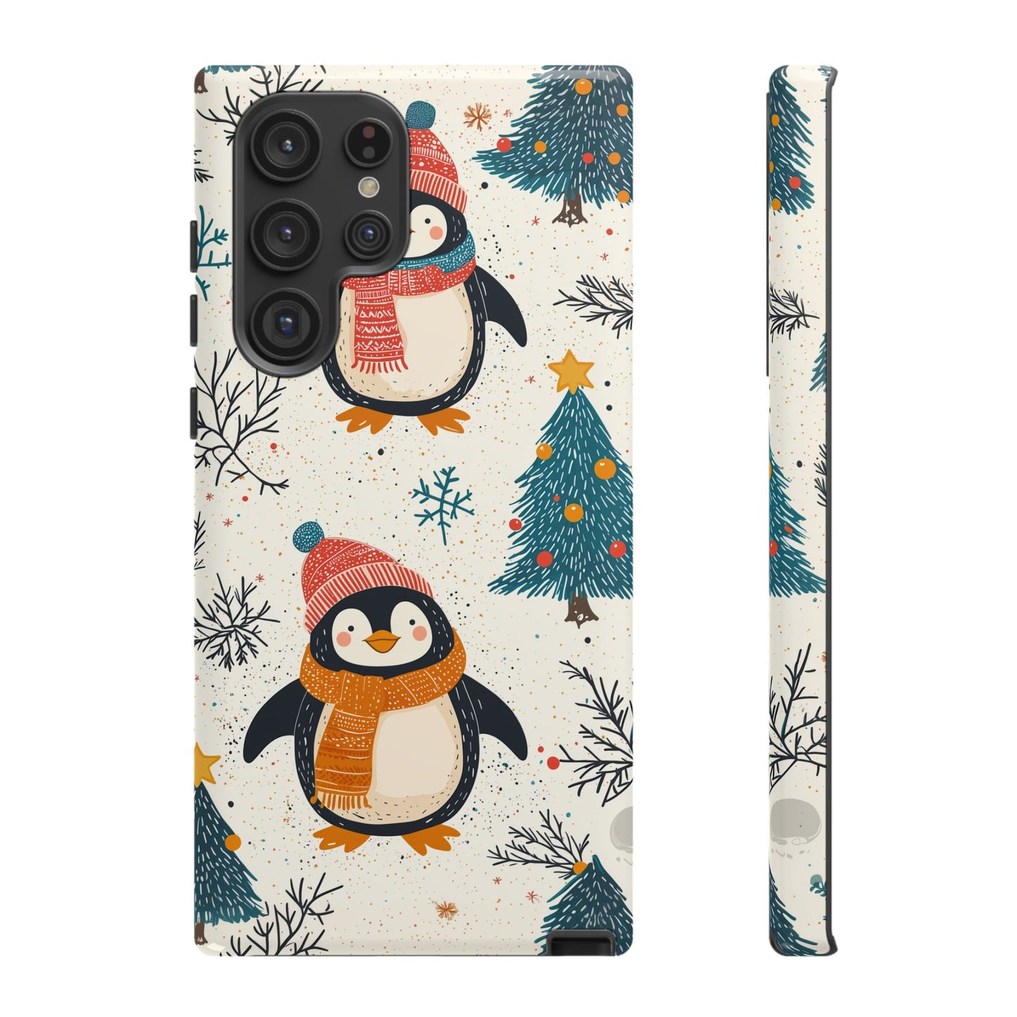 Penguin Wonderland – Snowy Christmas Cheer Samsung Galaxy Case