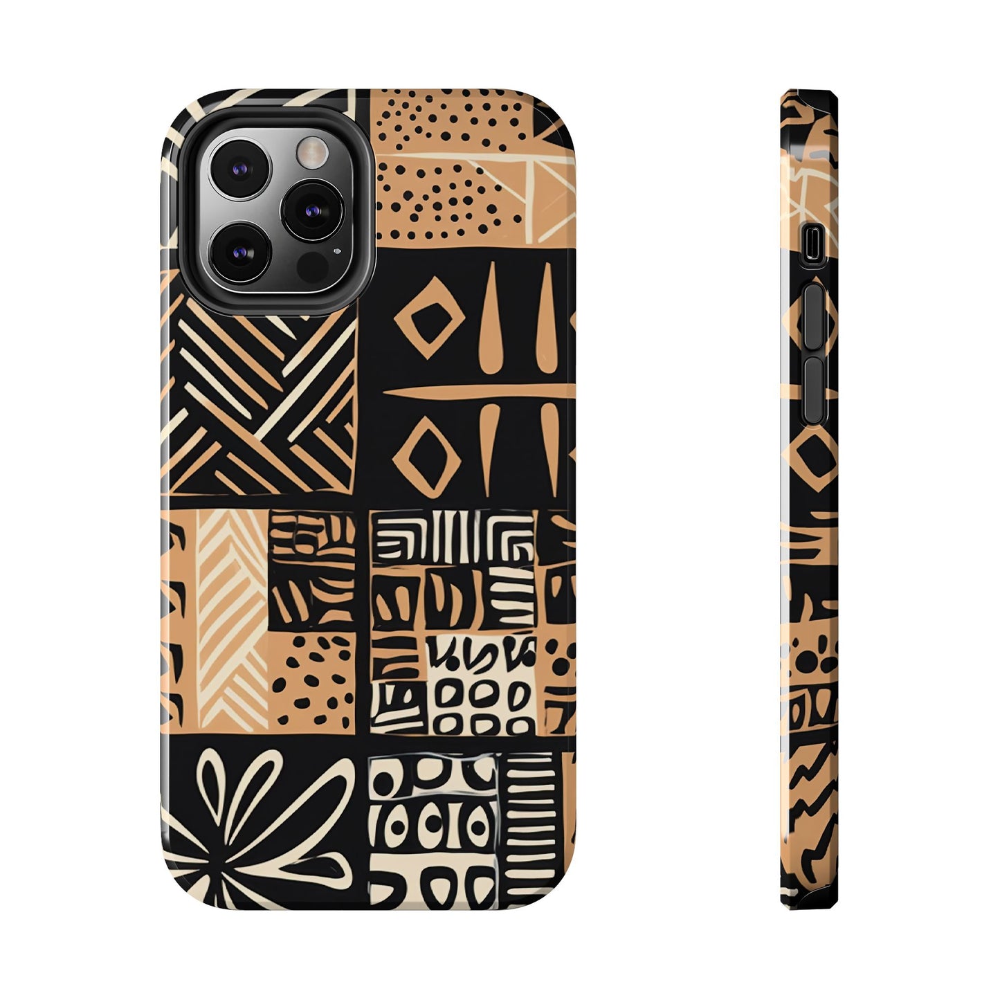 Tribal Geo-Pattern iPhone Series Case – Bold Ethnic Design