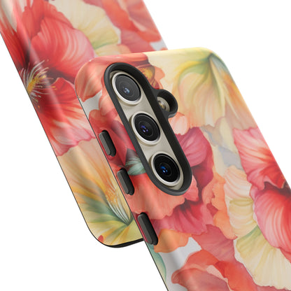 Gumamela Blush Pink Watercolor Floral – Samsung Galaxy Case