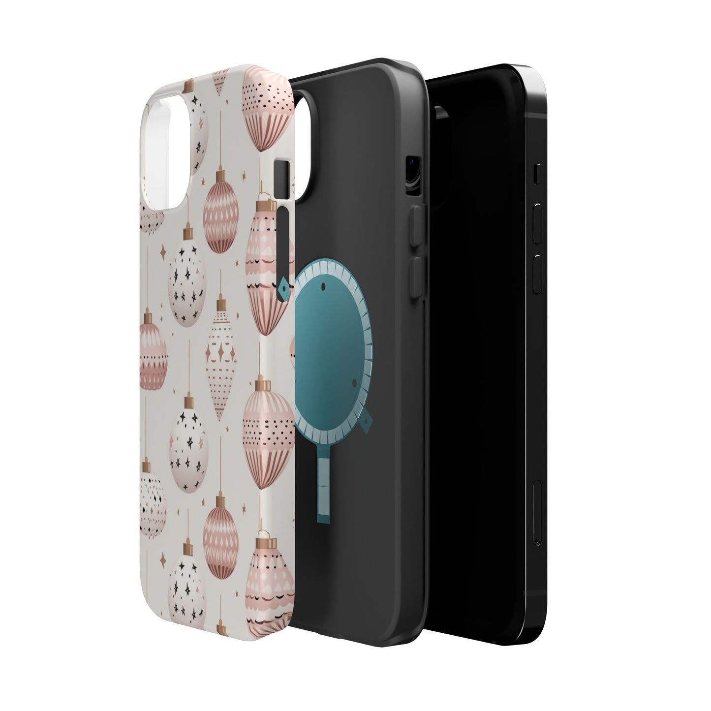 Blush Pink Holiday Ornaments - MagSafe iPhone Series Case