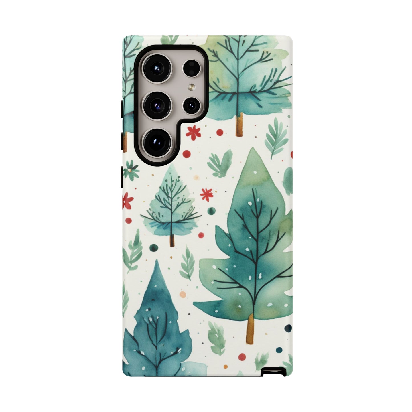 Watercolor Winter Forest -  Samsung Galaxy Series Case