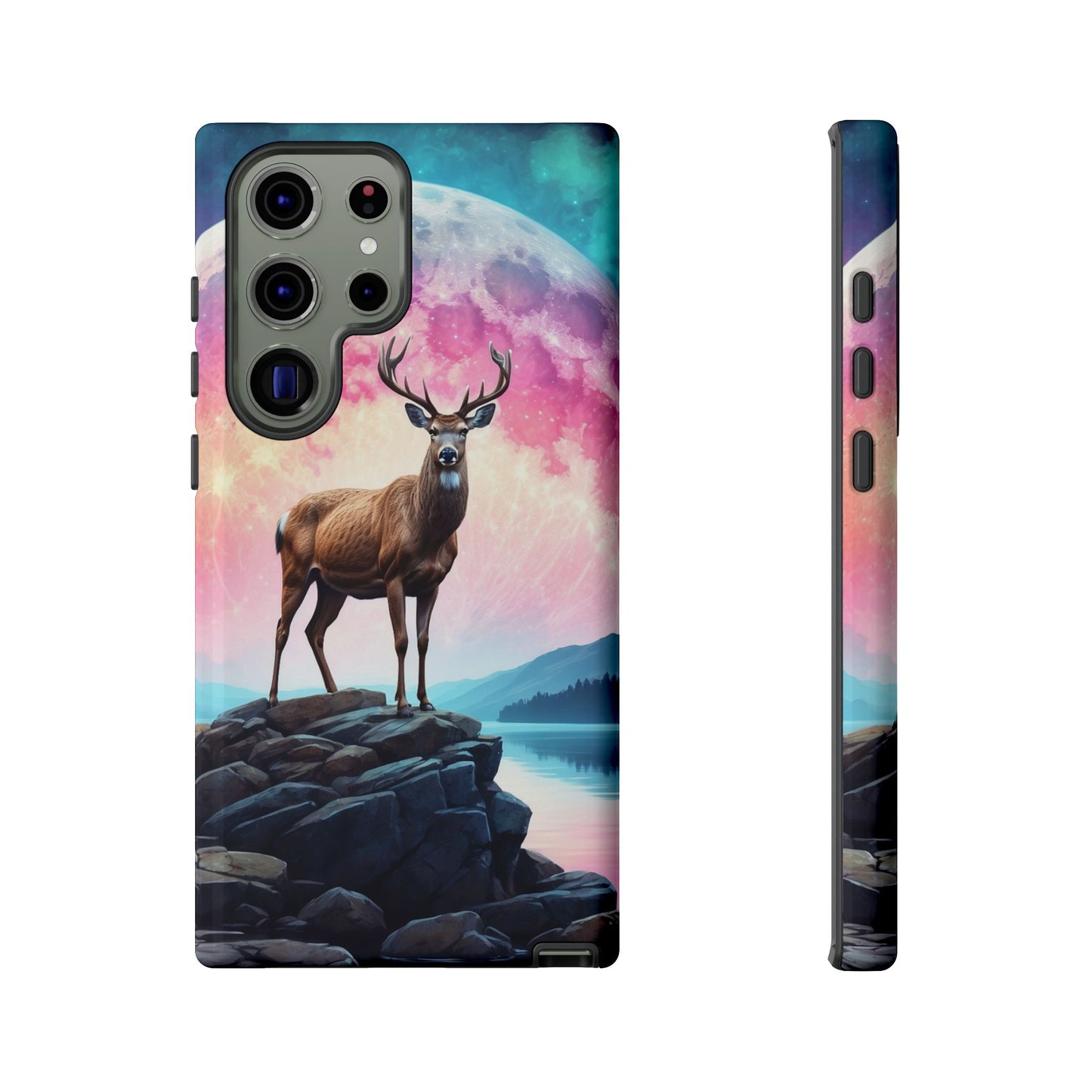 Stag in Moonlit Glow Samsung Galaxy Case