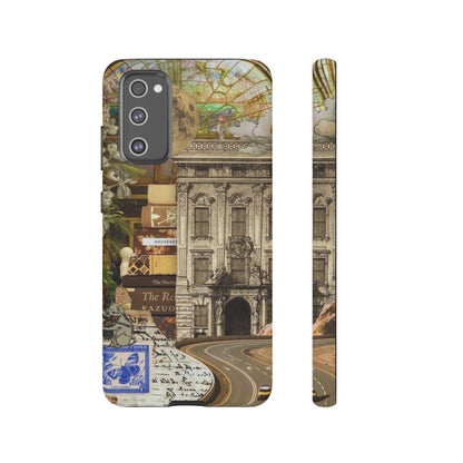 Whimsical Road Trip Collage Samsung Galaxy Case – Dual - Layer Protection with Vintage Art and Adventure Design - BOGO Cases