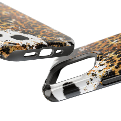 Bold Leopard Ink Splash - MagSafe iPhone Series Case