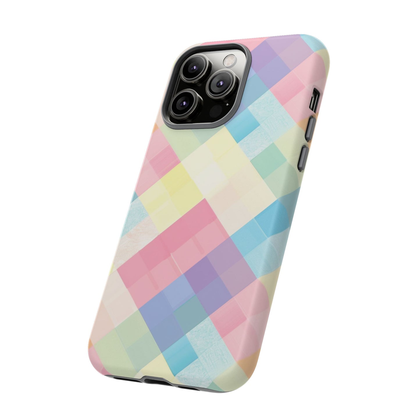 Spring Sonata Pastel Plaid Case