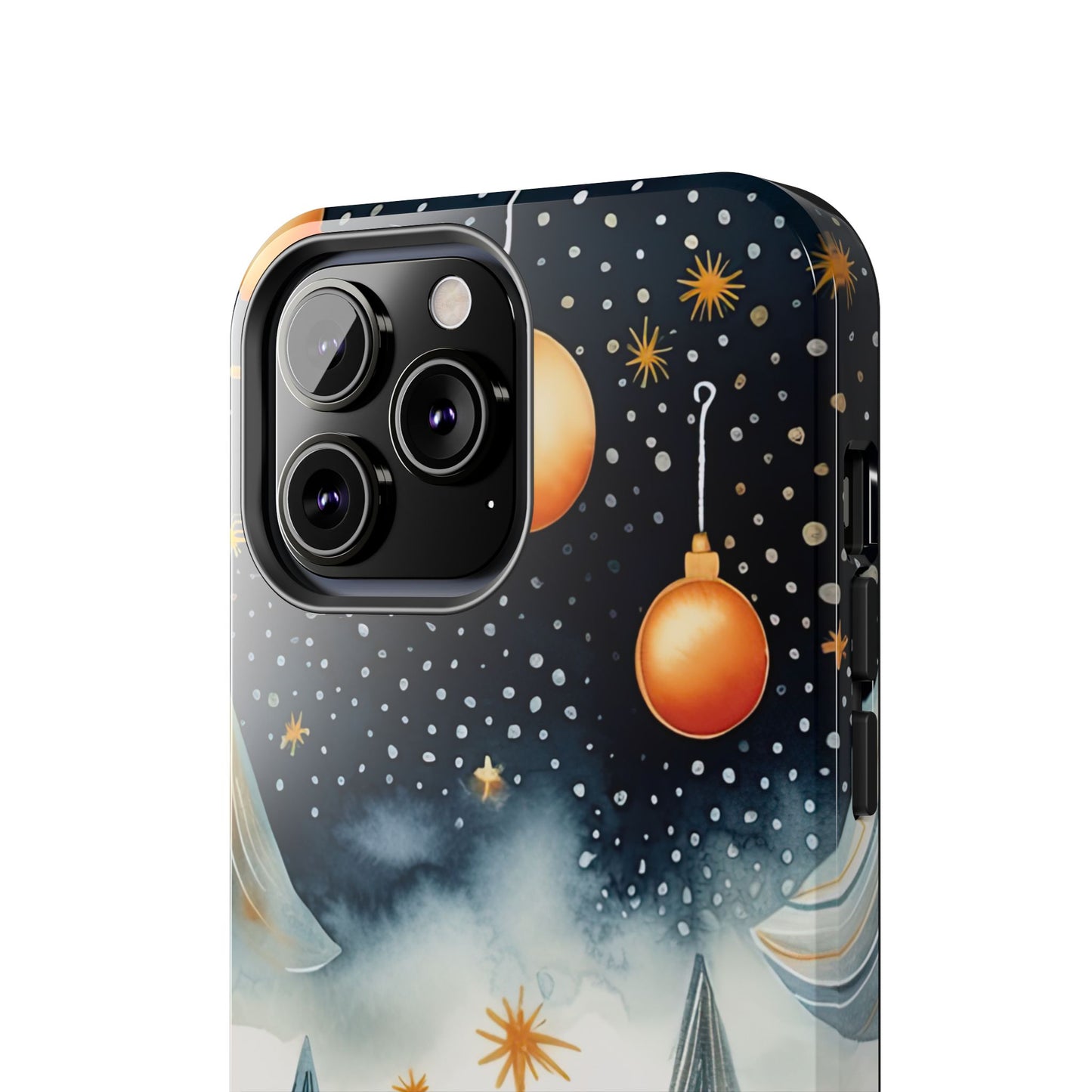 Winter Wonderland Gold Ornament – iPhone Series Case