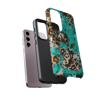 Aqua Splash Leopard - Samsung Galaxy Series Case