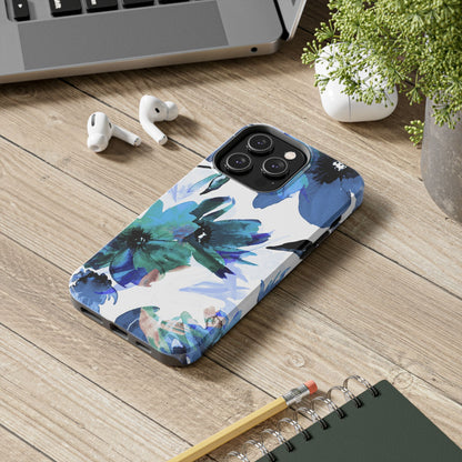 iPhone Case – Serene Blue Blossom