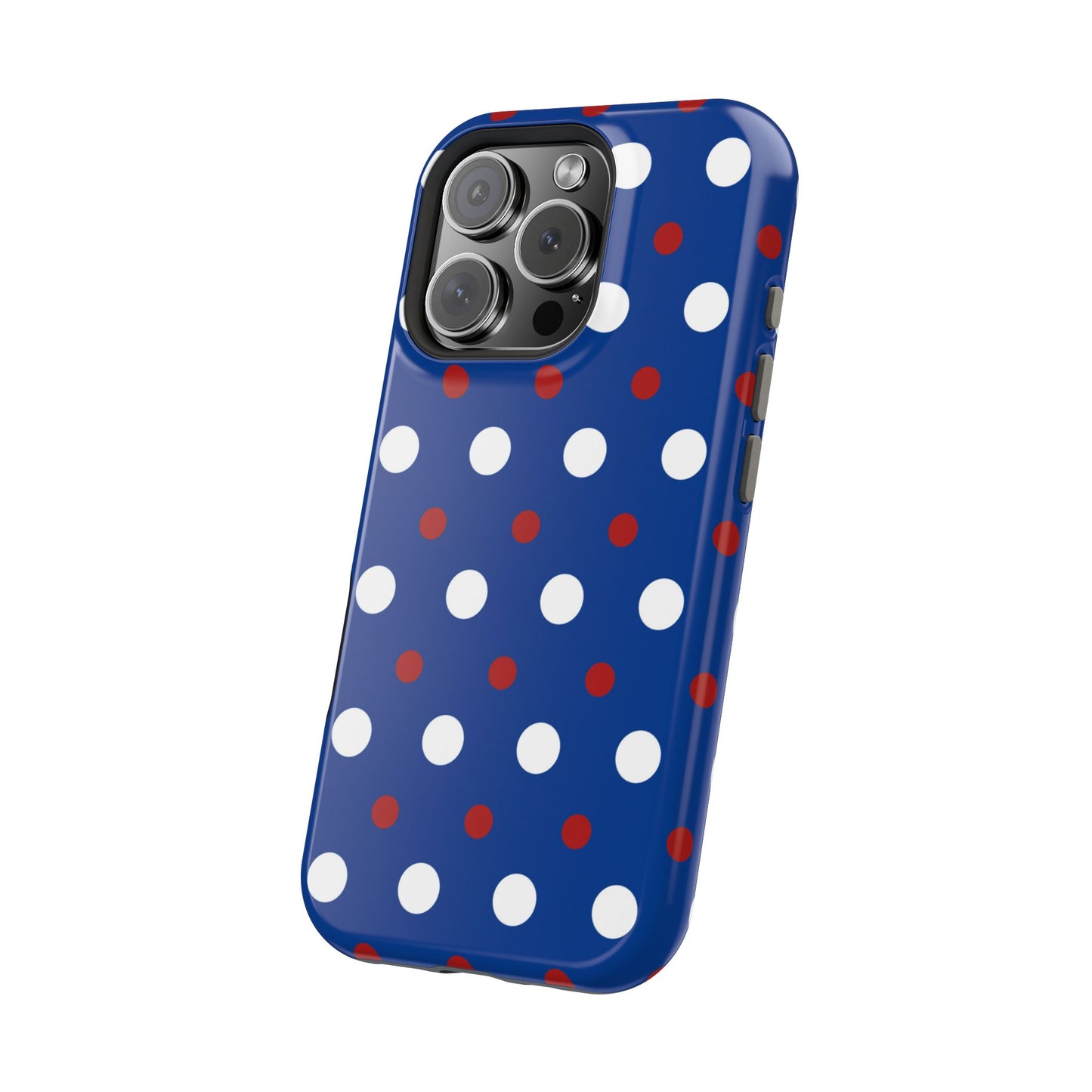 Patriotic Polka Dots – MagSafe iPhone Case