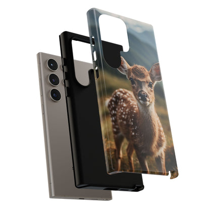 Gentle Fawn in Mountain Meadows Samsung Galaxy Case