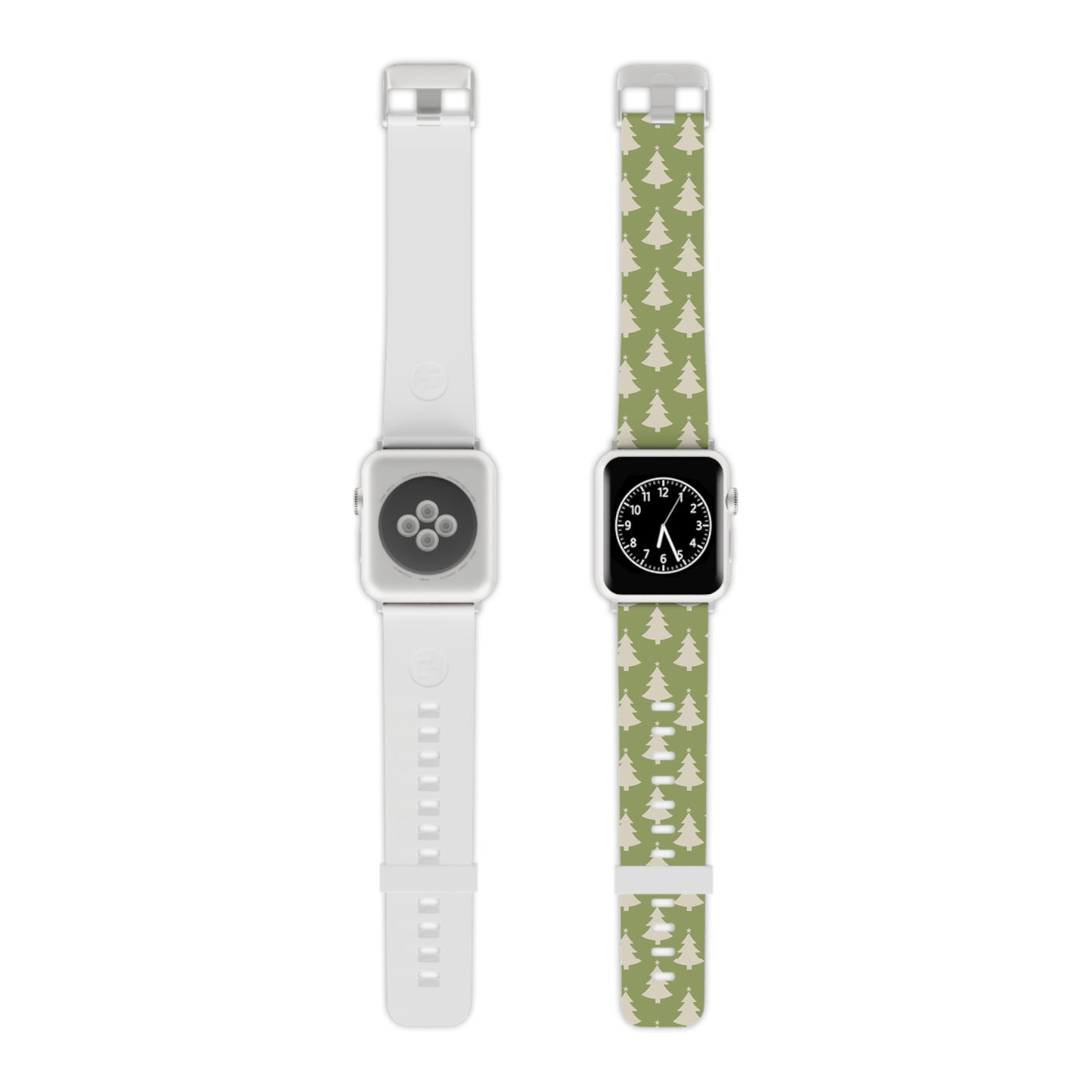 Minimalist Christmas Trees Apple Watch Band