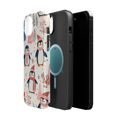 Penguin Paradise – Christmas Cheer MagSafe iPhone Case