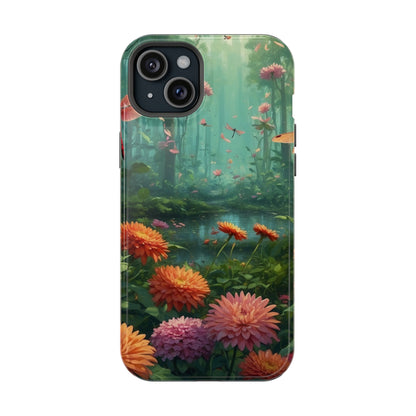 Enchanted Forest Dragonflies & Blossoms – MagSafe iPhone Series Case