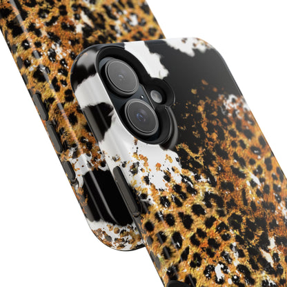 Bold Leopard Ink Splash - MagSafe iPhone Series Case