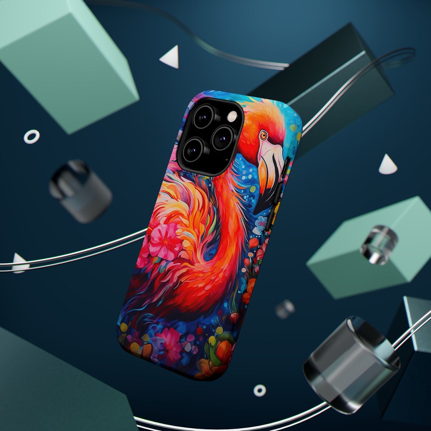 Tropical Elegance – Flamingo MagSafe iPhone Cases