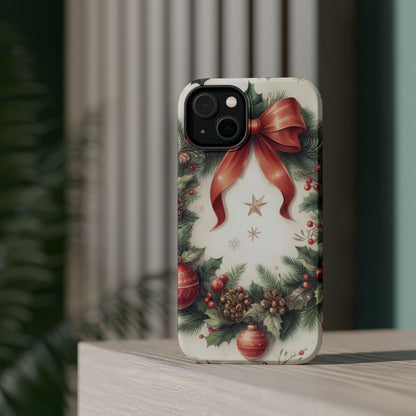 Classic Christmas Wreath - MagSafe iPhone Series Case