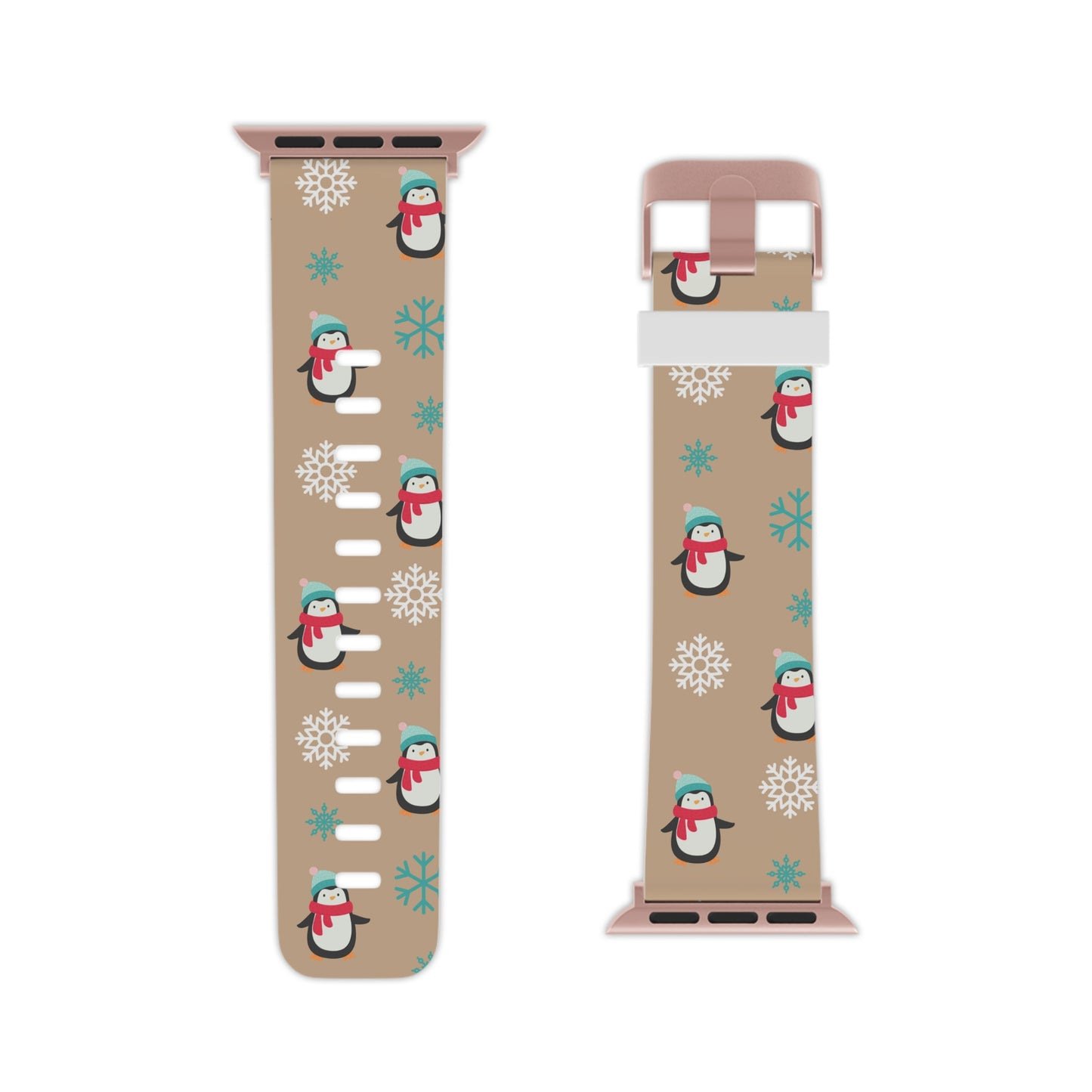 Winter Penguin Cuties Apple Watch Band