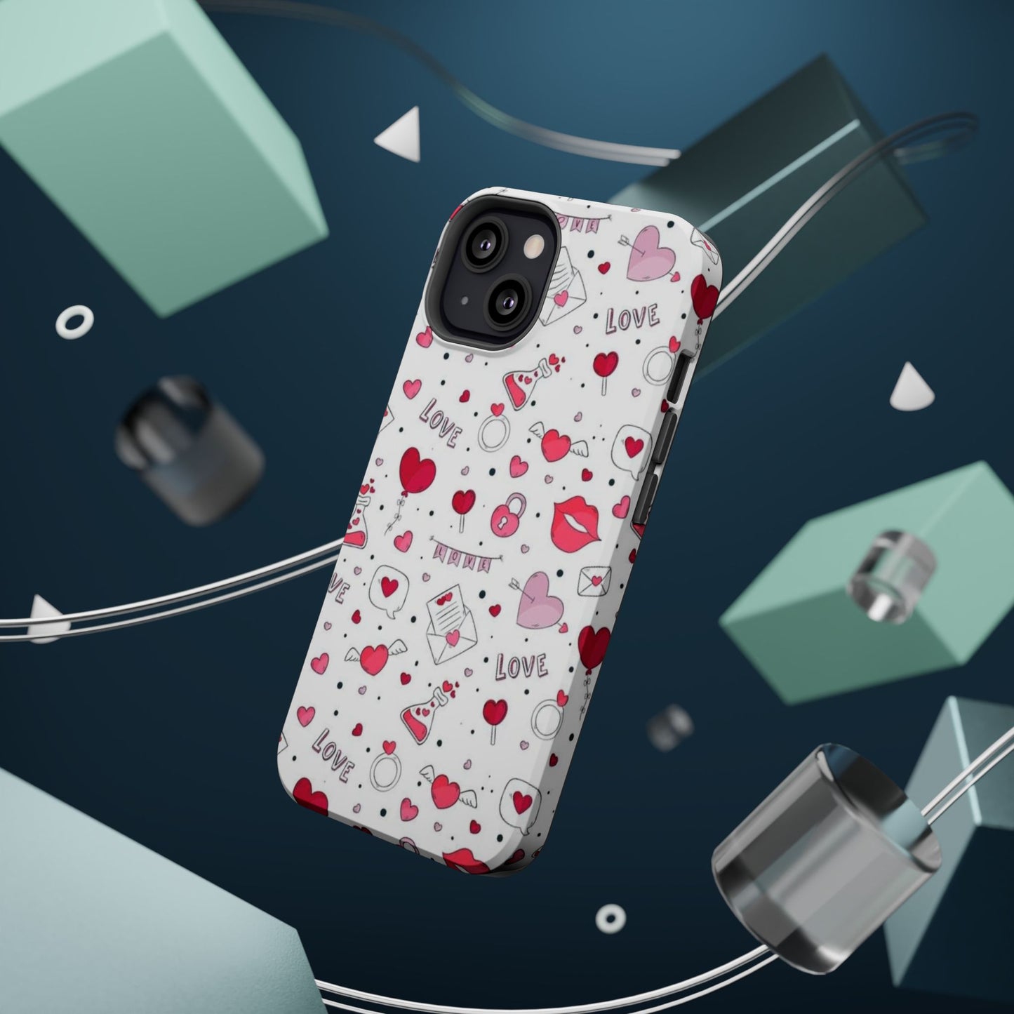 MagSafe Case: Romantic Love-Inspired Icons Case