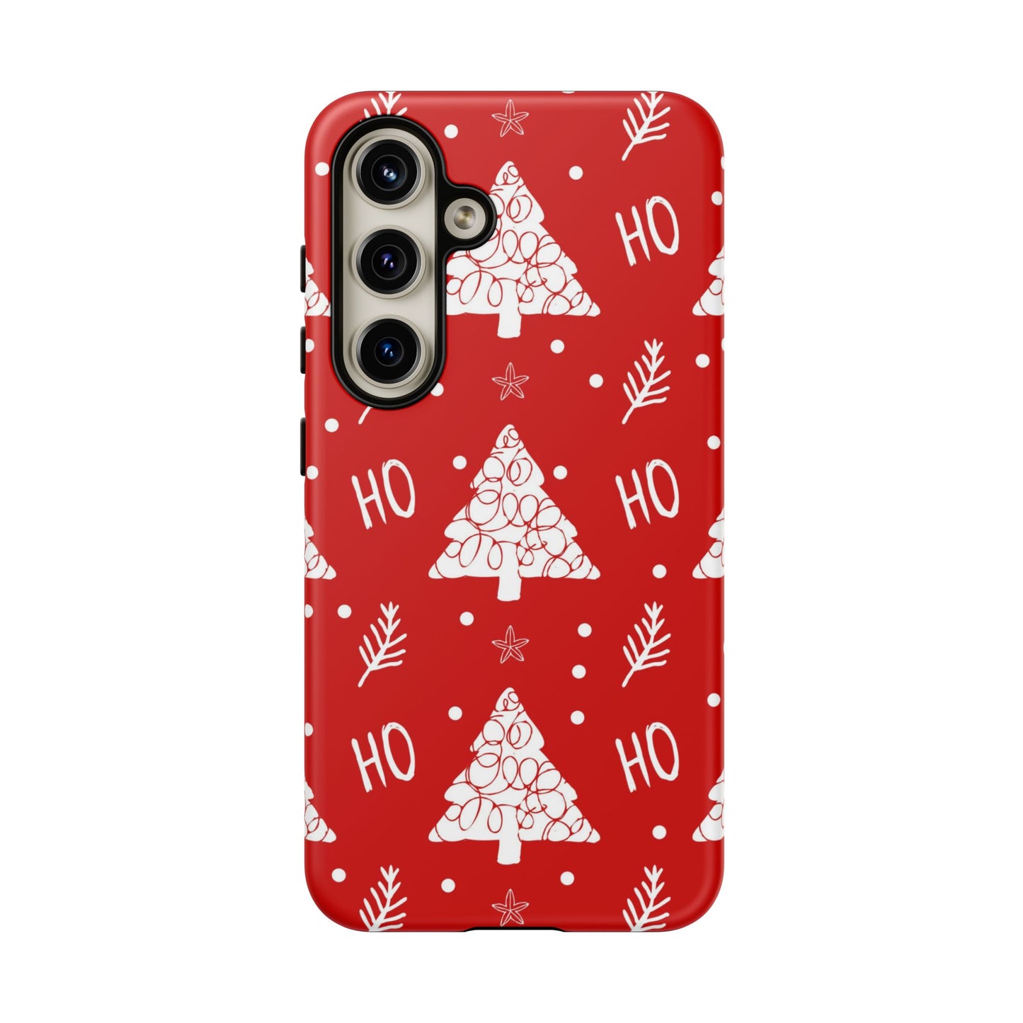 Samsung Galaxy Case: Ho Ho Ho – Christmas Tree Wonderland