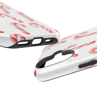 Candy Cane Christmas Pattern – MagSafe iPhone Series Case