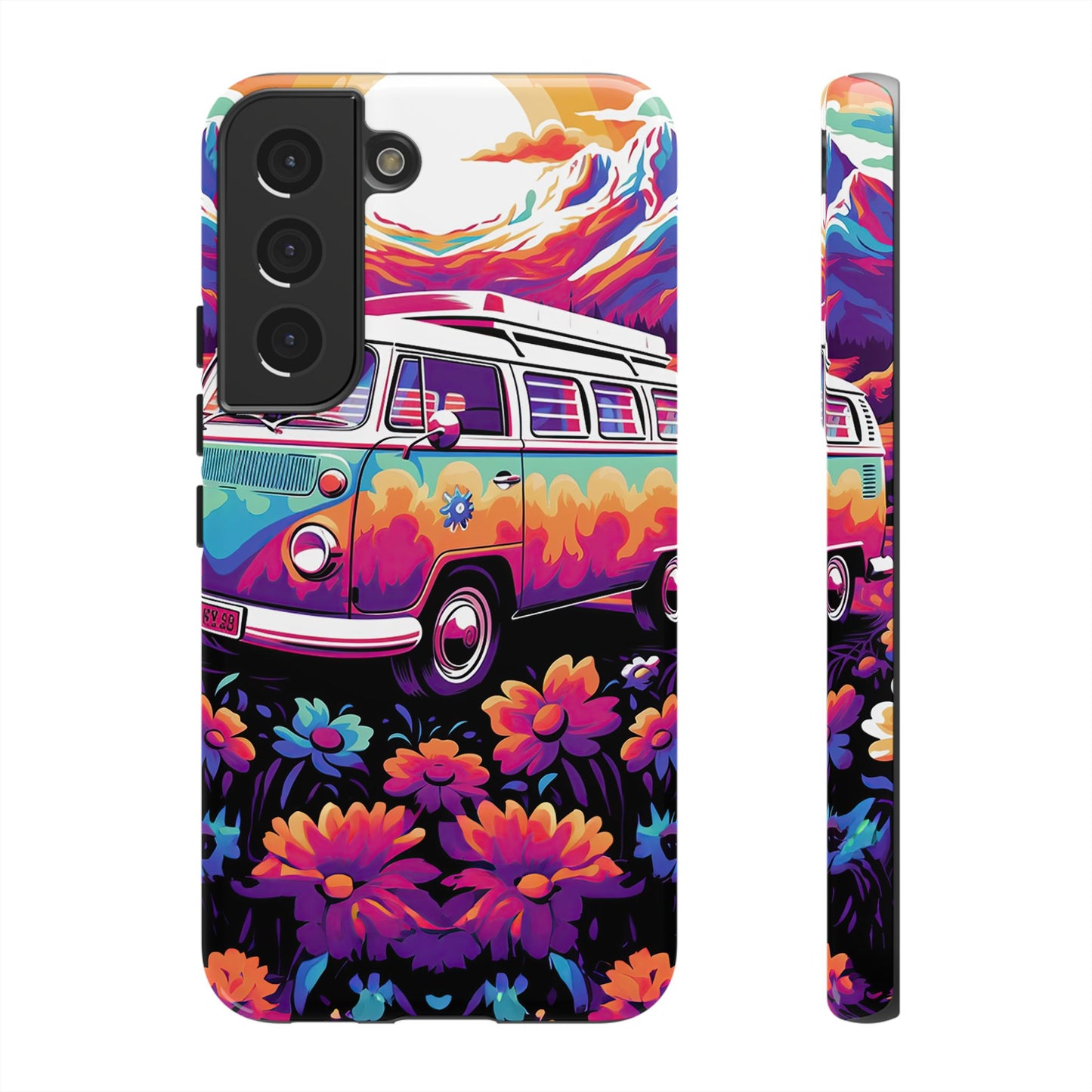 Groovy Floral Sunset Van – Samsung Galaxy Series Case