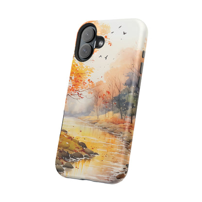 Autumn River Serenity – MagSafe iPhone Case