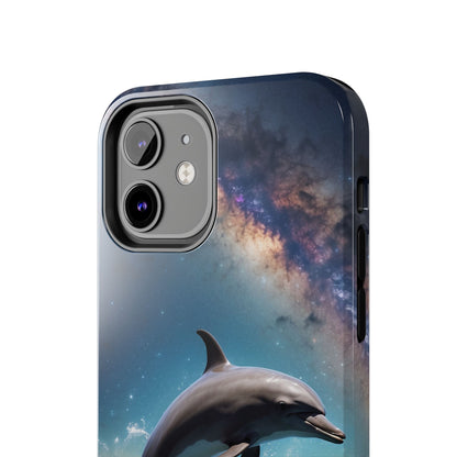 Dolphin Galaxy Splash - iPhone Case