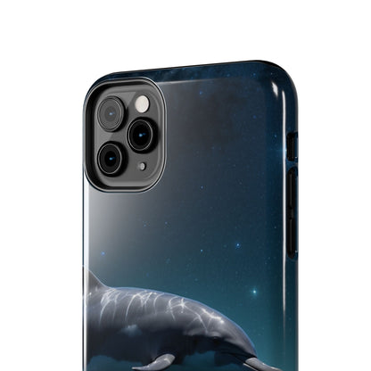 Midnight Ocean Dolphin - iPhone Case