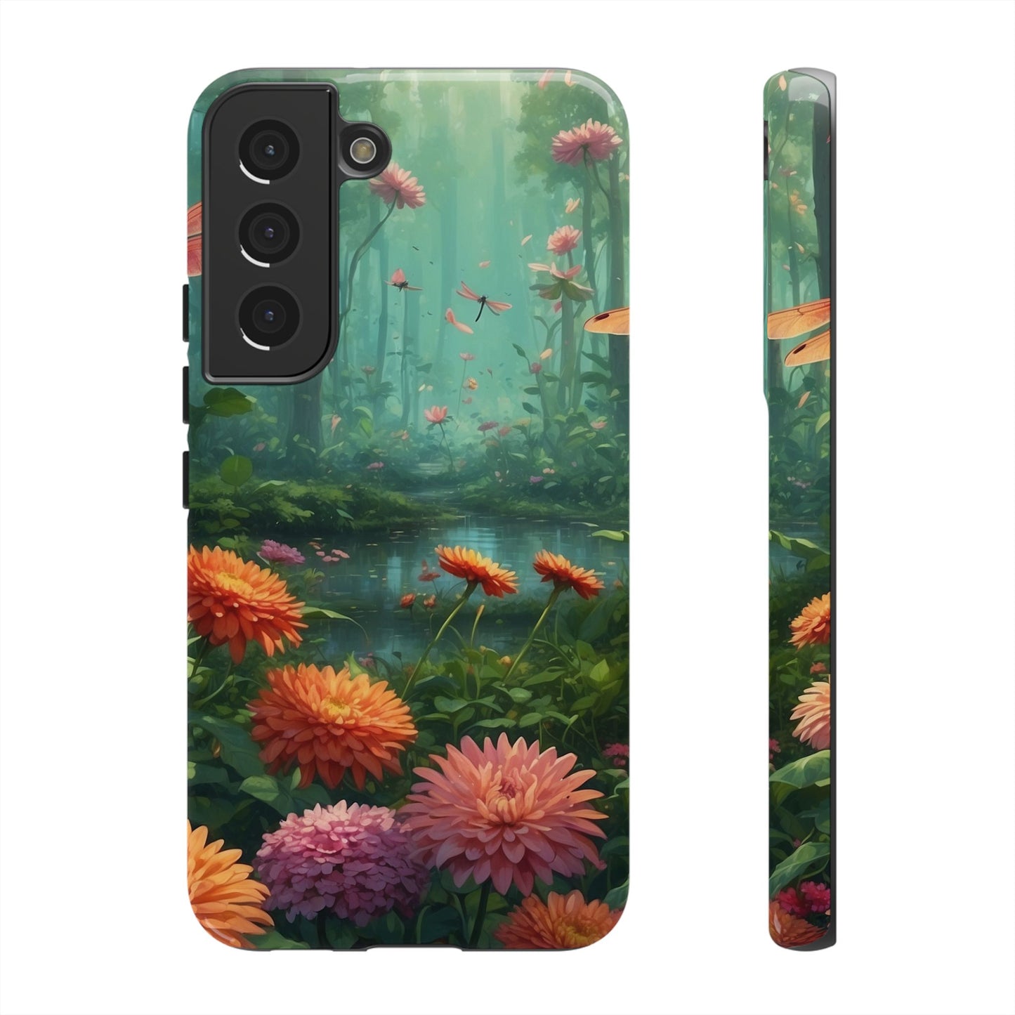 Enchanted Forest Dragonflies & Blossoms – Samsung Galaxy Series Case