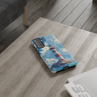 Samsung Galaxy Case - Majestic Lighthouse Scene Design