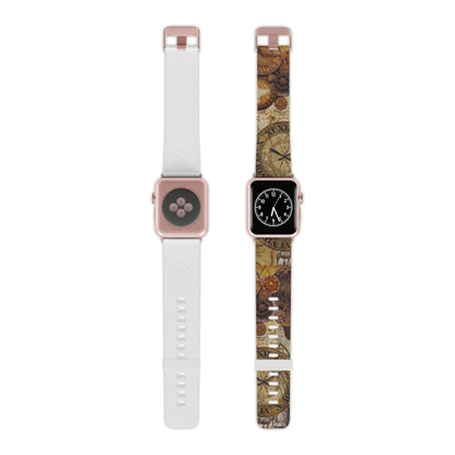 Steampunk Vintage Adventure Apple Watch Band