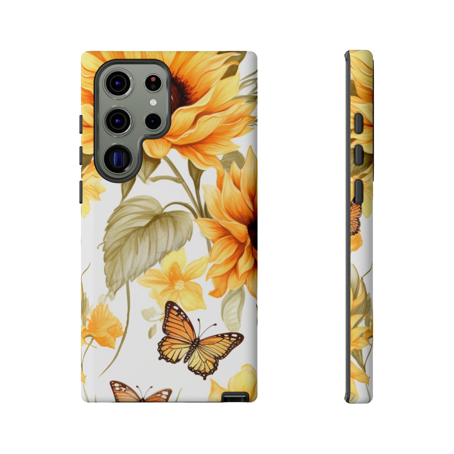 Sunflower & Butterfly Bliss - Samsung Galaxy  Series Case