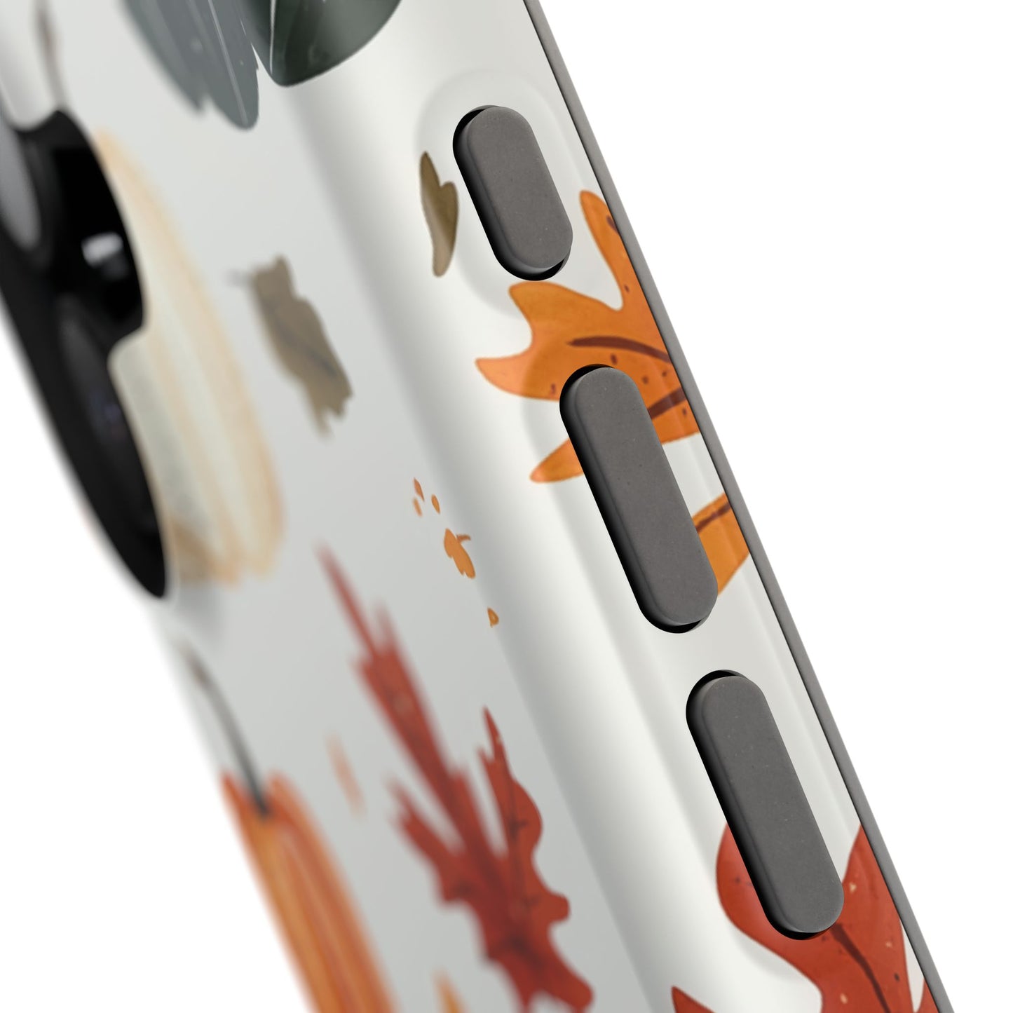 Autumn Pumpkin MagSafe iPhone Case – Fall Leaves and Harvest Design