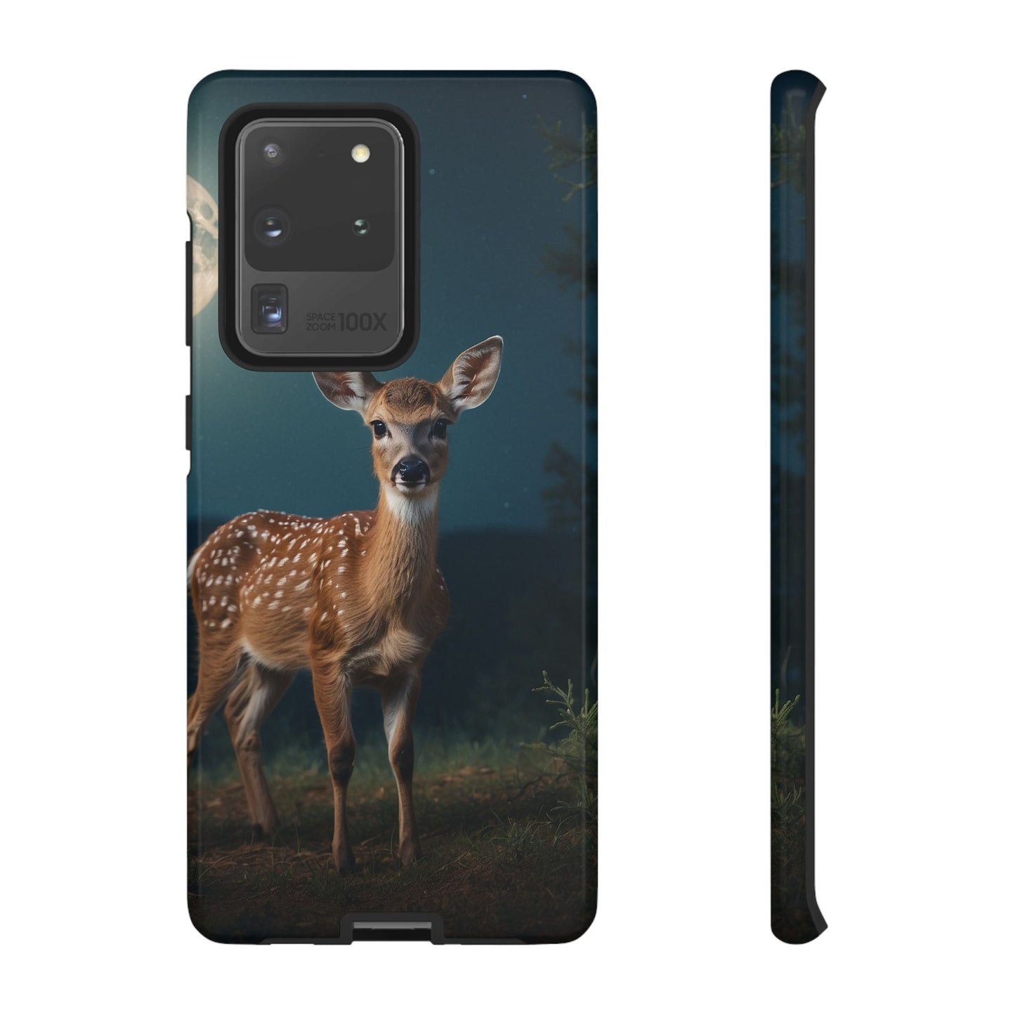 Samsung Galaxy Case – Mystic Fawn Under the Moonlit Sky