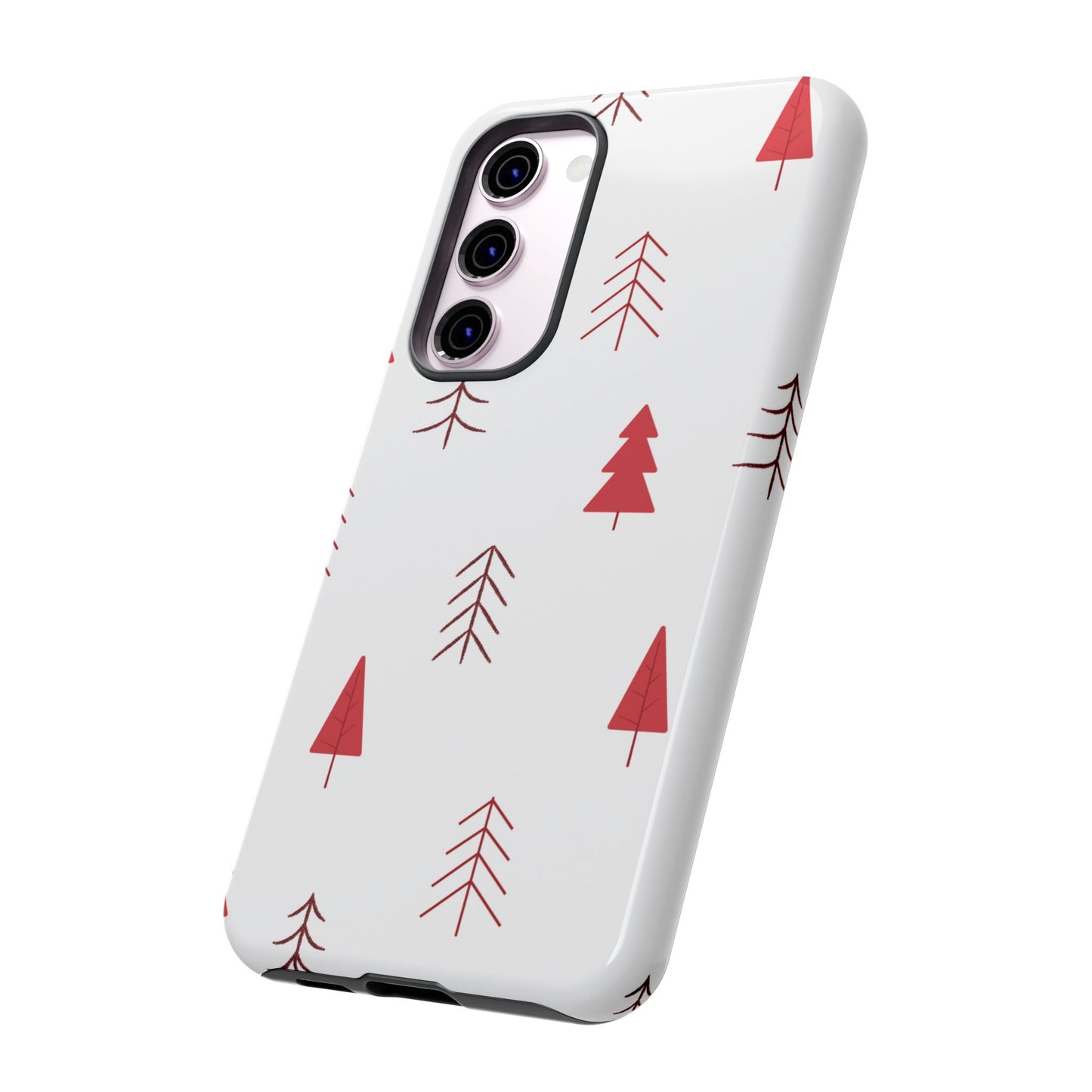 Scandi Red Pine Trees - Samsung Galaxy Series Case