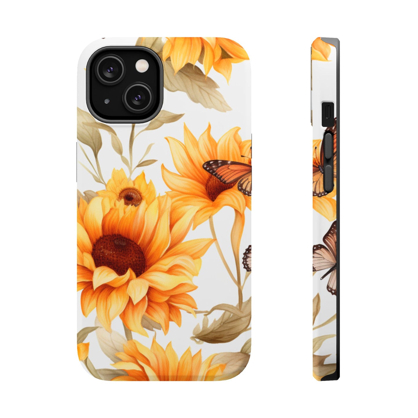 Sunflower & Monarch Garden - MagSafe iPhone Series Case