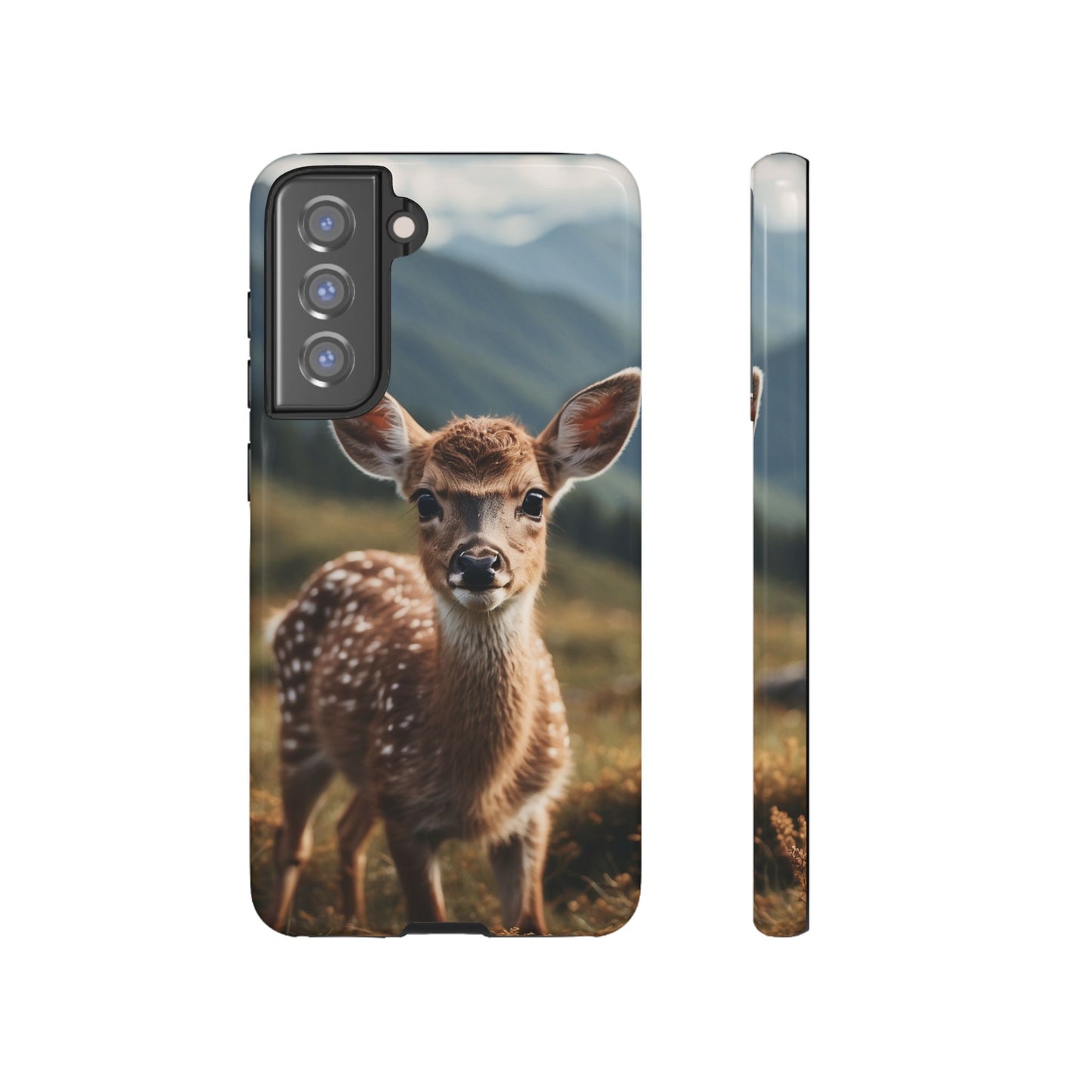 Gentle Fawn in Mountain Meadows Samsung Galaxy Case