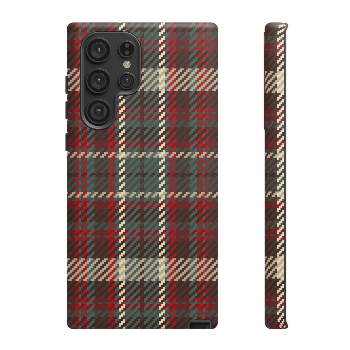 Cozy Rustic Plaid - Samsung Galaxy Series Case