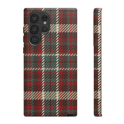 Cozy Rustic Plaid - Samsung Galaxy Series Case