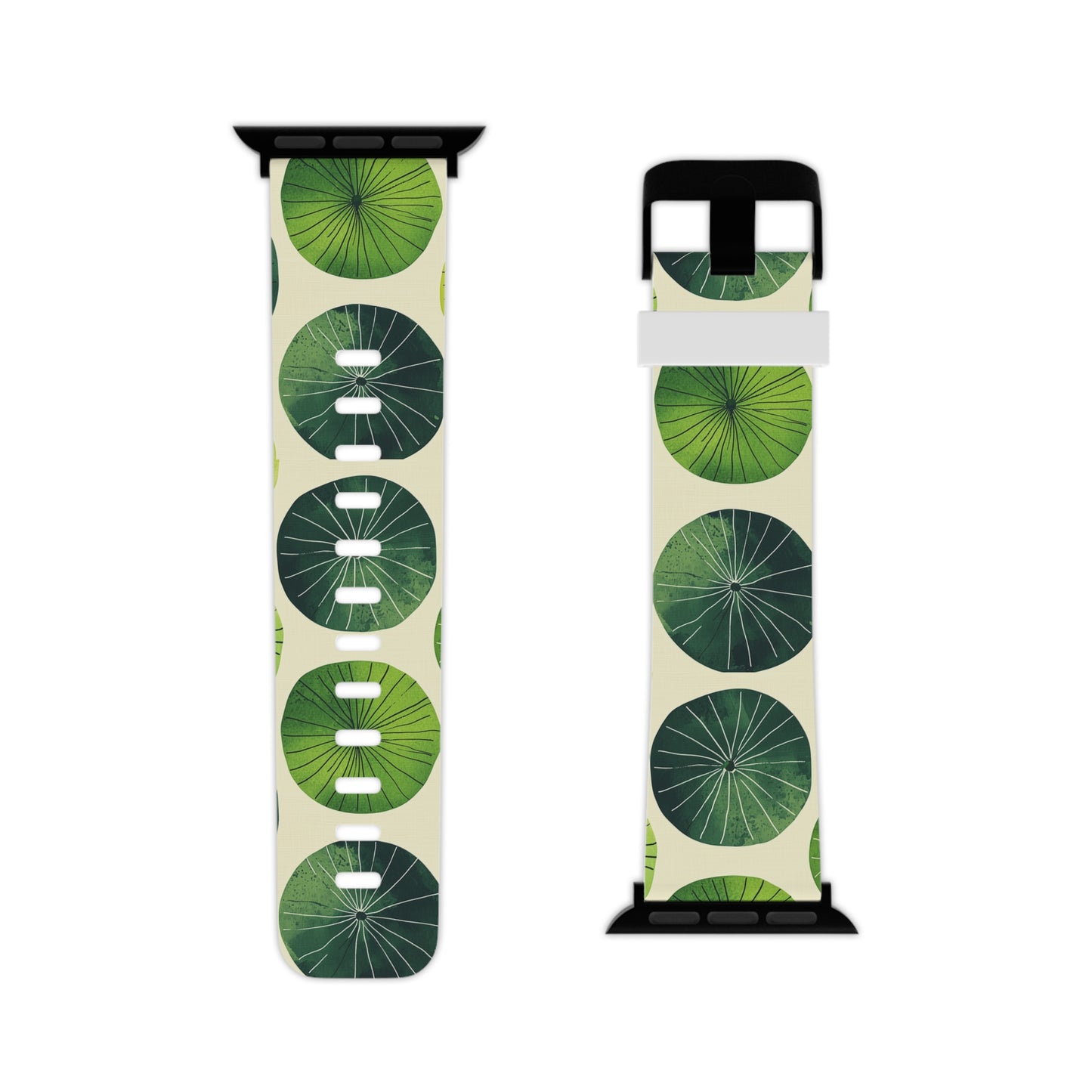 Watercolor Lily Pads Apple Watch Band