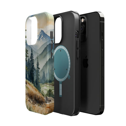 Tranquil Mountain Escape - MagSafe iPhone Case