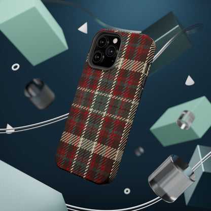 Cozy Rustic Plaid - MagSafe iPhone Series Case