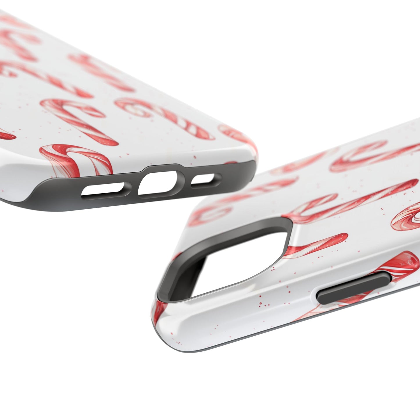 Candy Cane Christmas Pattern – MagSafe iPhone Series Case