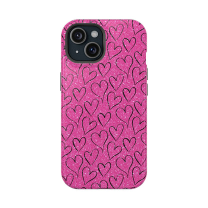 Heartfelt Glam MagSafe iPhone Case