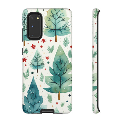 Watercolor Winter Forest -  Samsung Galaxy Series Case