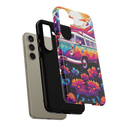 Groovy Floral Sunset Van – Samsung Galaxy Series Case