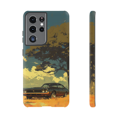 Retro Road Trip Vintage Car iPhone Case