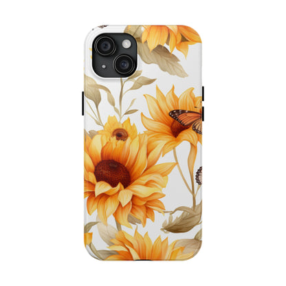 Sunflower & Monarch Garden - iPhone Series Case