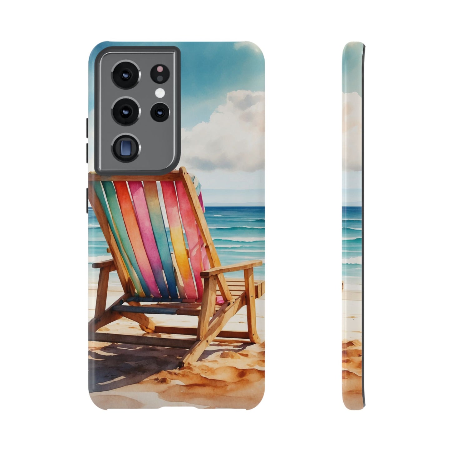 Vibrant Beach Escape Samsung Galaxy Case – Colorful Summer Design