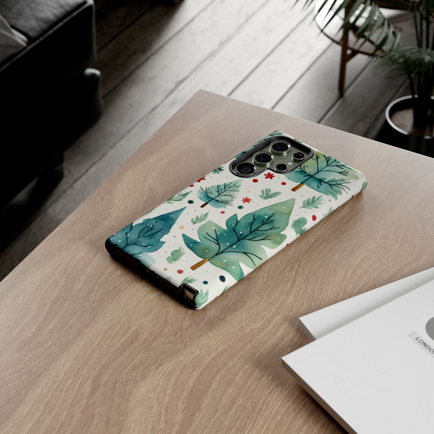 Watercolor Winter Forest -  Samsung Galaxy Series Case